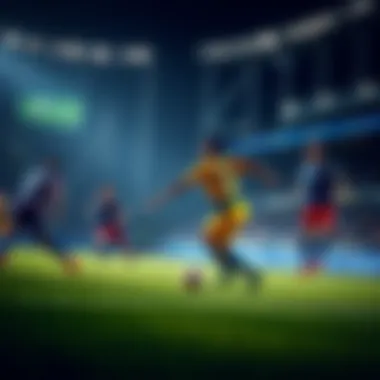 A thrilling moment from the Asian Cup showcasing intense competition