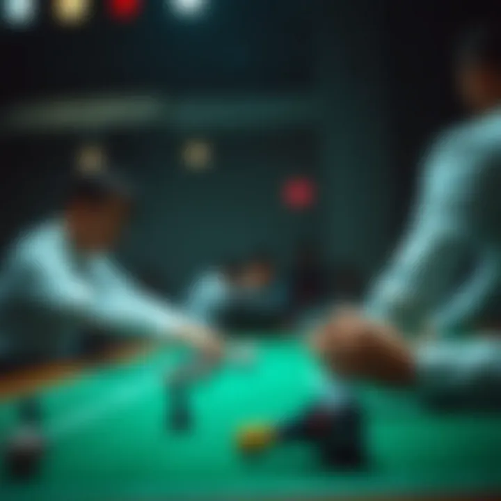 Conceptual illustration of betting strategy formation