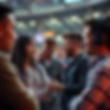 Community engagement in betting discussions