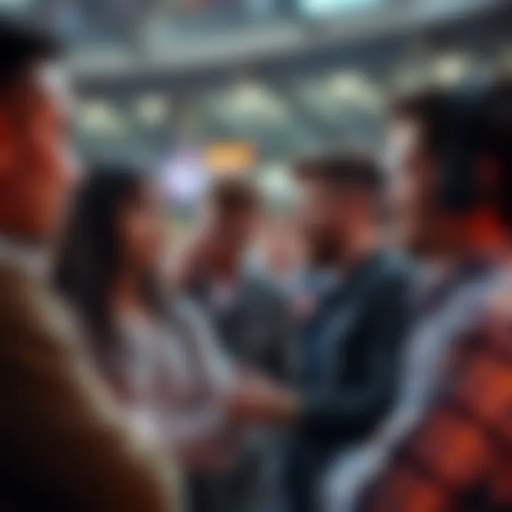 Community engagement in betting discussions