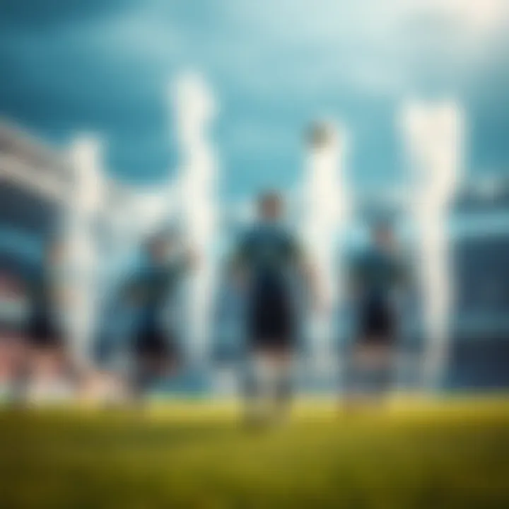 A conceptual image representing psychological factors influencing event outcomes.