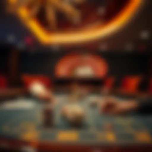 Exploring the Variety of Gambling Games Diverse gambling games showcasing strategy