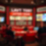 Live Lottery Draw Setup An engaging depiction of the live lottery draw setup