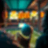 Visual representation of legal sports betting options