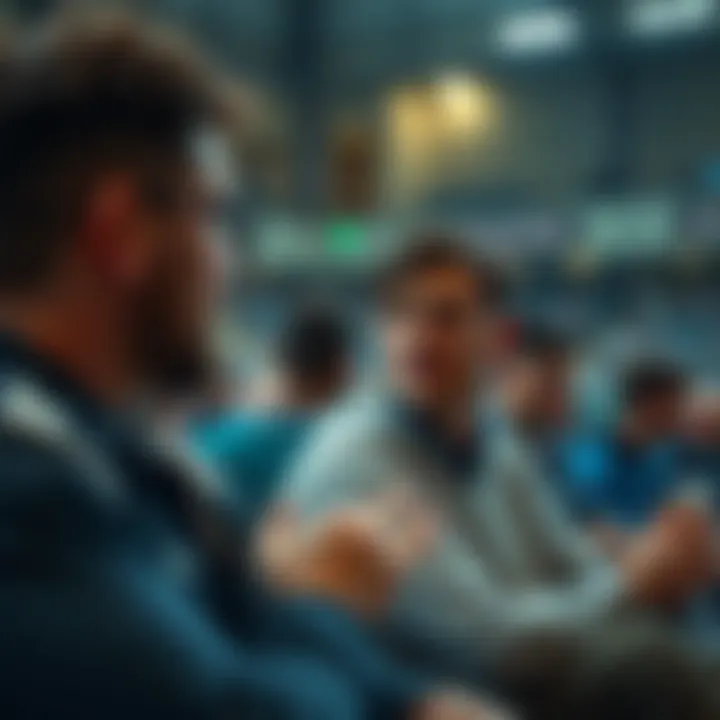 Community sharing experiences in betting