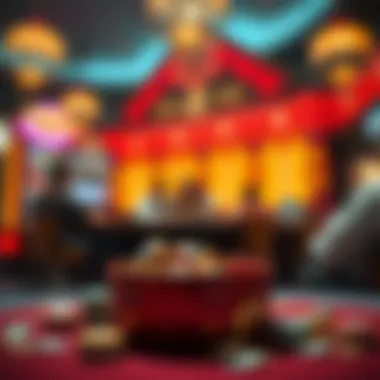 Symbolic illustration of luck and probability in lotteries