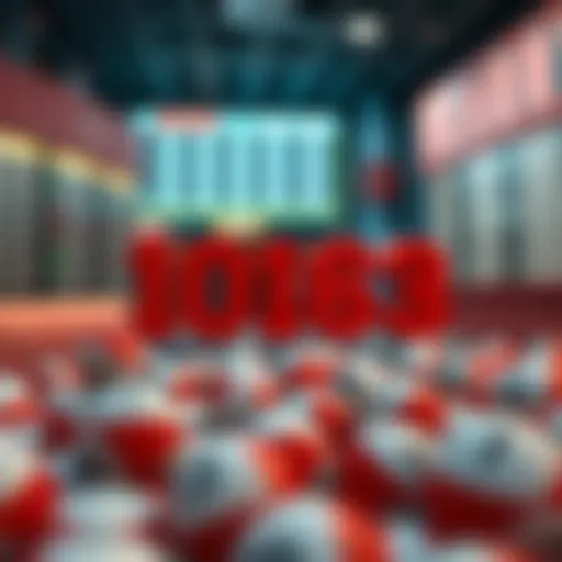 Lottery Statistics and Analysis Visual representation of lottery statistics and analysis