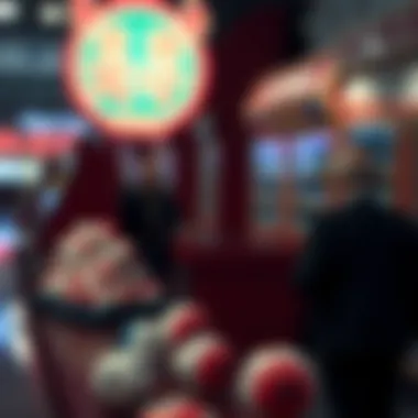 Visual representation of strategies for selecting lottery numbers