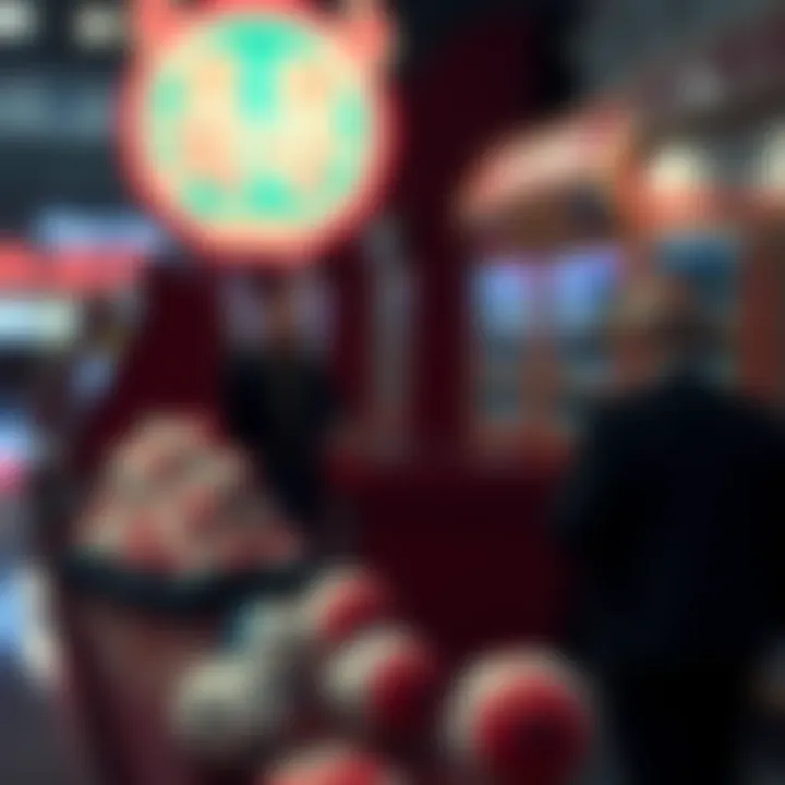 Visual representation of strategies for selecting lottery numbers