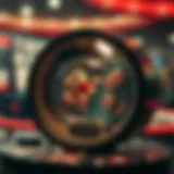 Detailed visual representation of lotto draw process