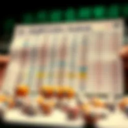 Detailed lottery analysis graphic