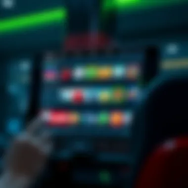 Exploring Modern Betting Interfaces A modern betting interface showcasing various sports and lottery options.