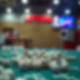 Conceptual visualization of lottery odds and strategies