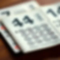 A close-up of a lottery ticket highlighting its intricate design elements