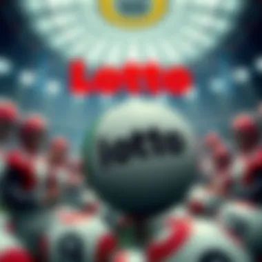 A captivating visual representation of Lotto history