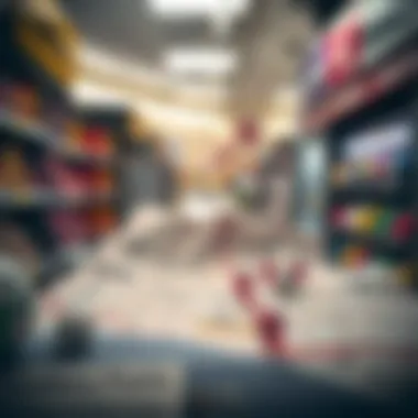 Mapping Lottery Retailers A map highlighting various lottery retail locations