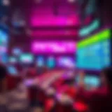 Conceptual representation of online lottery dynamics