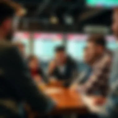 Community Sharing Insights on Betting A group sharing insights about betting strategies